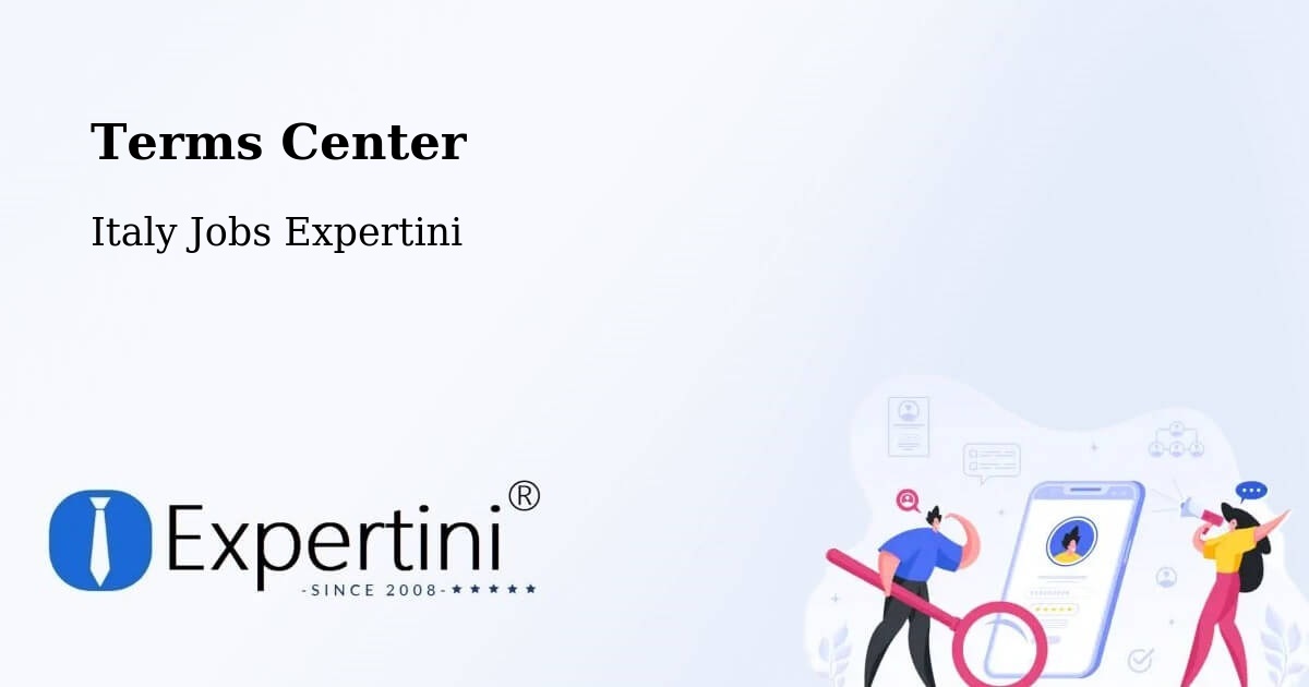 Terms of Service – Asolo - Italy Jobs Expertini